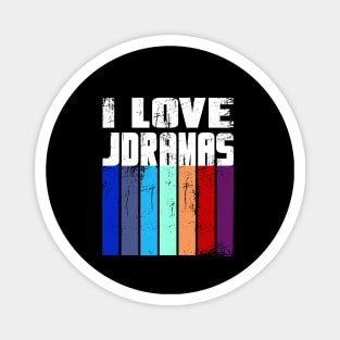 I love J Dramas with color bars Magnet
